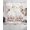 Red, variant on Navy Blue Spring Floral Swag Valances for Windows, Small Curtains Drapes, Elegant Pastoral Flowers Watercolor Kitchen Window Curtains Over Sink Window Treatment Valance for Bedroom/Bathroom 56"x36"