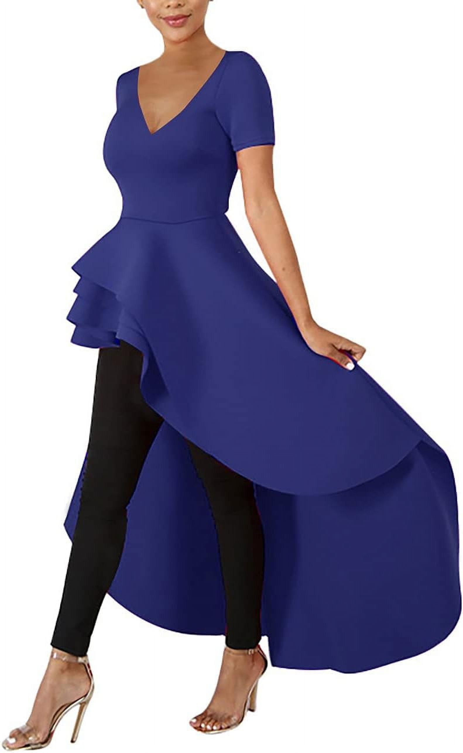 high low formal tops