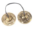 thumbnail image 3 of Handcrafted Tibetan Meditation Bell Buddhist Percussion Instrument(#3), 3 of 14