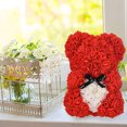 thumbnail image 3 of Regalos únicos, oso rosa, oso de peluche rosa en una caja de regalo, regalo de cumpleaños para mujeres, regalos para mamá, caja de regalo totalmente montada (rojo) Zhivalor  DE-CJW-0930, 3 of 7