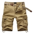 thumbnail image 1 of Pantalones Cortos Cargo De Algodón Con Bolsillos Para Hombre, 1 of 6
