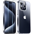 thumbnail image 2 of Temdan Diseñado para iPhone 15 Pro Max Funda transparente, [no amarillea] [Protección contra caídas de grado militar] Funda protectora delgada a prueba de golpes para iPhone 15 ProMax, 2 of 4