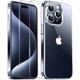 thumbnail image 2 of Temdan Diseñado para iPhone 15 Pro Max Funda transparente, [no amarillea] [Protección contra caídas de grado militar] Funda protectora delgada a prueba de golpes para iPhone 15 ProMax, 2 of 4