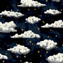 Arthouse Zeno Navy Starry Skies Wallpaper