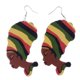 thumbnail image 5 of 2 pares de figuras étnicas colgantes de cabeza de dama africana ------Código de producto 81656, 5 of 5
