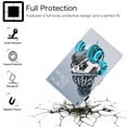 thumbnail image 3 of Kindle Fire HD8 2018/2017/2016 Case with Pen Holder, Allytech Slim PU Leather Shockproof Smart Folding Stand Wallet Cover for Amazon Fire HD 8 8th/7th/6th Gen 2018/2017/2016, Music Cat, 3 of 7