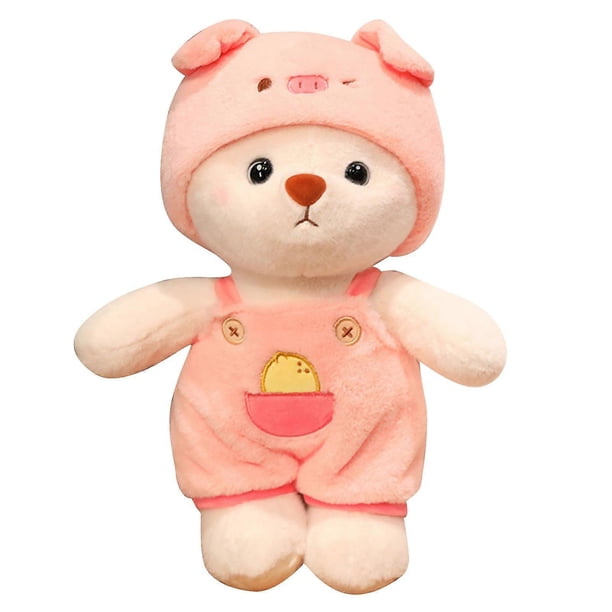 Cartoon Plush Toy Doll Transformation Children Soothing Doll Adorable Plush Stuffed Animal Soothing Sleeping Toy Pig