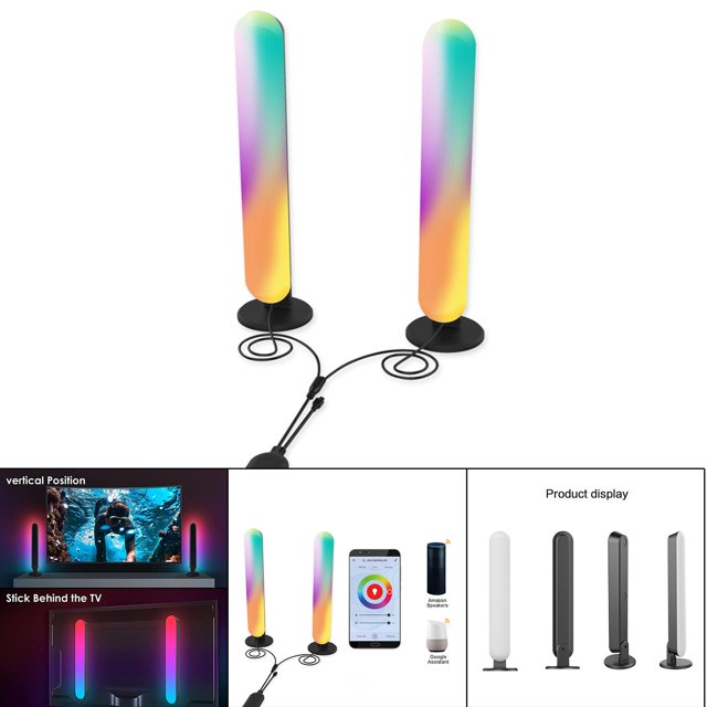 Lámpara LED Flujo RGB Yotijar para la aplicación Tuya Barras de lámpara inteligentes Luz ambiental