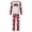 Red-Dad, variant on Odeerbi Christmas Pajamas for Family Plaid Holiday Long Sleeve Family Christmas Pajamas Matching Sets Dad Fashion Plaid Print Blouse Tops Pants Sleepwear Xmas Family Matching PJs Set Red