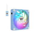thumbnail image 3 of Thermaltake CT120 EX ARGB PC Cooling Fan Hydrangea Blue 3-Fan Pack, Magnetic Connection, 5V Motherboard Sync, 16.8 Million Colors 9 Addressable LEDs, 120 mm Case/Radiator Fan, CL-F196-PL12BU-A, 3 of 6