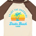 thumbnail image 4 of Inktastic Summer Enjoy the Sunshine Destin Beach Florida in Blue Boys or Girls Long Sleeve Baby Bodysuit, 4 of 5