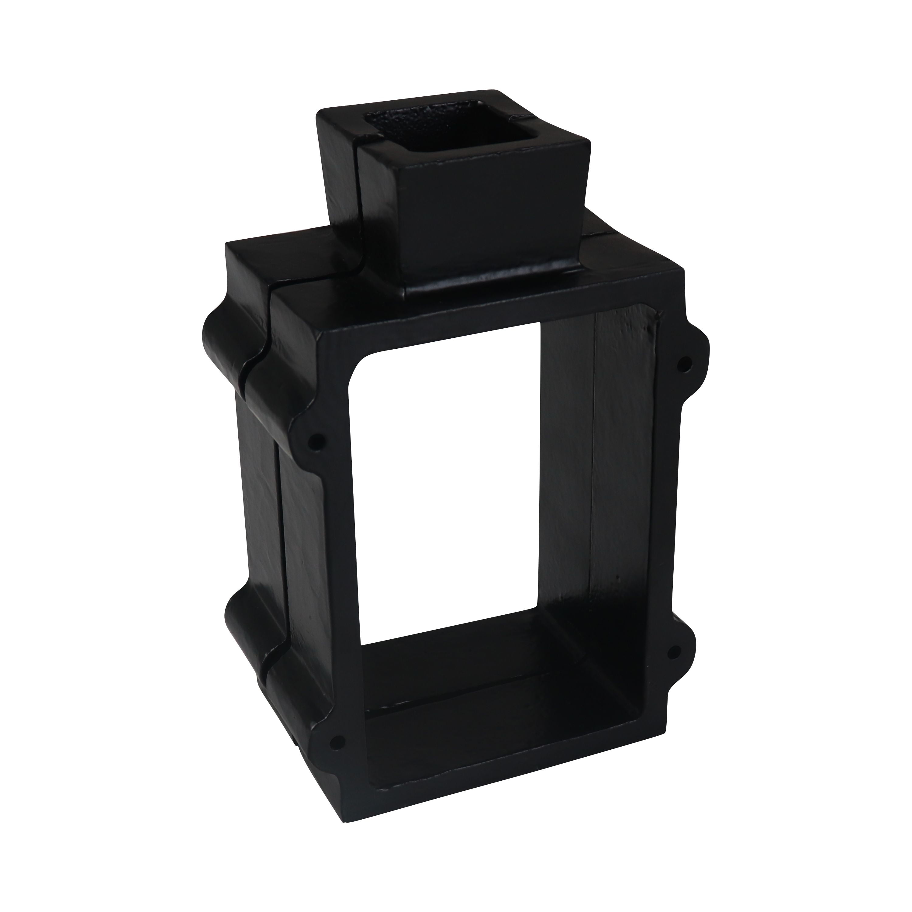 Simond Store Black Cast Iron 2-Part Flask Mold Frame for Jewelry Making Tool