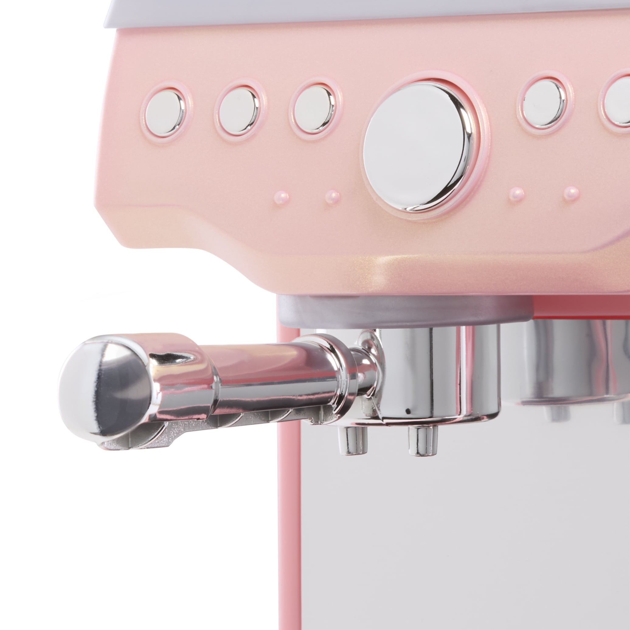 Little Tikes Home Espresso Machine, Imaginative Pretend Play Kitchen, Pink, Ages 3+