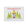 Personalized Holiday Card - Jolly Gnome - 5 x 7 Flat