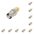 thumbnail image 1 of Sidaley Conectores Adaptador Convertidores de transmisión de larga distancia rectos Convertidor Conector Accesorio Cobre 1pcs PC 1 10piezas, 1 of 6
