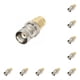 thumbnail image 2 of Cateissary Conectores Adaptador Transmisión recta Convertidores de antena Convertidor Conector Accesorios Cobre Ligero PC 1 10piezas, 2 of 6