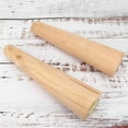 thumbnail image 1 of 2pcs Round Oval Shape Wooden Bracelet Making Stick Bangle Mandrel Wire Wrapping Tool Jewelry Making Tool, 1 of 7