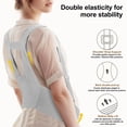 thumbnail image 4 of Unique Bargains Maternity Belly Band with Adjustable Straps 1 Pc X-Large Gray, 4 of 7