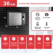 Atmor PRO XTP 36kW Self-Modulating Digital Electric Tankless Water Heater, 7.03 GPM