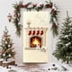 thumbnail image 4 of Cortina navideña para puerta | Cortina festiva con bordado 3D | Decoración de pared para el hogar | Decoración para la puerta principal y el interior | Decoración para fiestas y festivales, 4 of 6