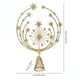 thumbnail image 3 of Estrella Dorada para La Punta Del Árbol de Navidad con Forma de Copo de Nieve, 33 Cm de Alto, Brillante y Luminosa | Ideal para Fiestas Navideñas y Decoración Del Hogar | Hierro Dorado, 33 X 22 Cm |, 3 of 6