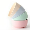 thumbnail image 4 of POINTERTECK 4pcs Bamboo Fiber Rice Bowls Simple Household Bowl Dish Soup Rice Storage Bowl for Women Men, 4 of 6