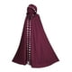 thumbnail image 3 of Capa larga con capucha para Cosplay de Halloween, traje de mago y , accesorio duradero multifuncional para recuerdo de fiesta de disfraces Rojo, 3 of 8