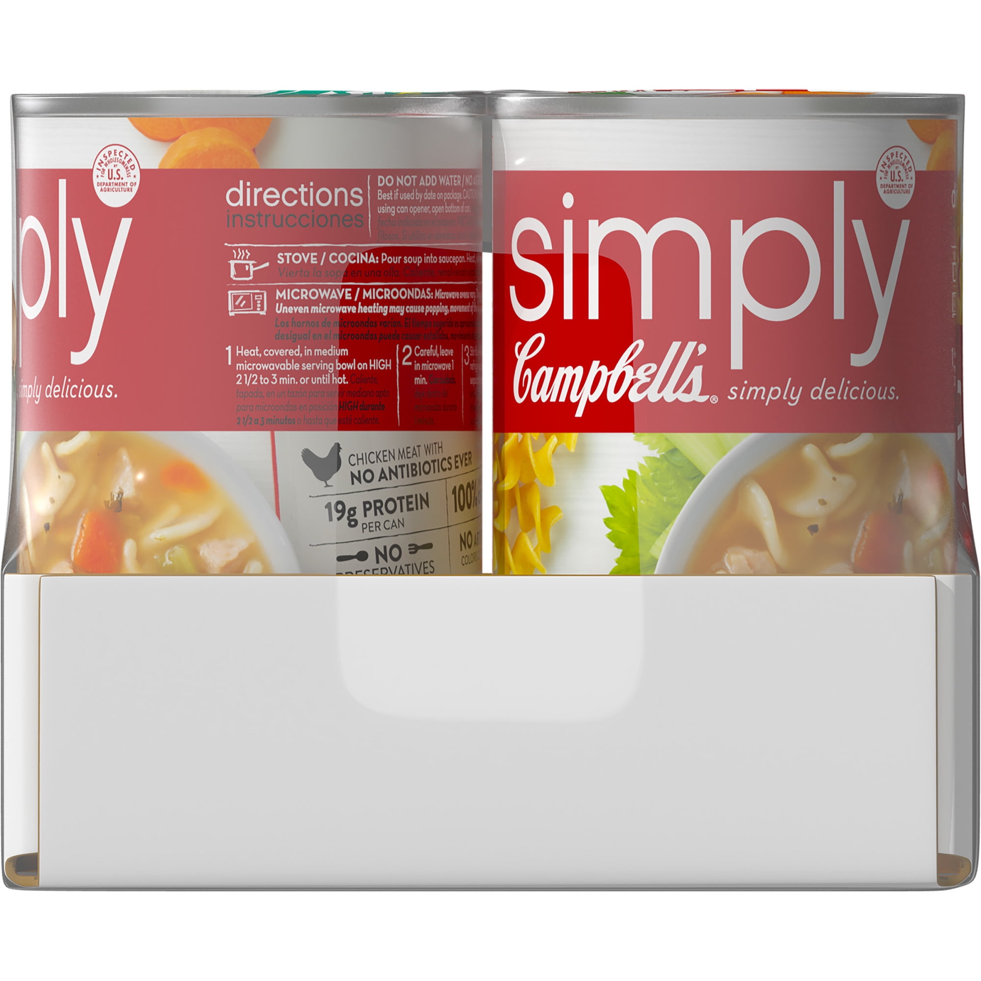simply Campbell's Chicken Noodle, 18.6 oz Can (Pack of  8)