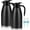 Black Black, variant on 68oz Coffee Carafe Airpot Insulated Coffee Urn Stainless Steel Vacuum Thermal Pot Flask for Coffee, Hot Water, Tea, Hot Beverage - Keep 12 Hours Hot, 24 Hours Cold