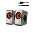 thumbnail image 1 of OROW - Altavoces para computadora, mini altavoz de computadora de 12 W con control de volumen, altav, 1 of 6