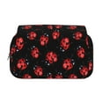 thumbnail image 2 of Kdxio Beautiful Red Ladybug for Double Compartment Pen Case Oxford Organizer with Zipper Pockets for Students Artists, 2 of 7