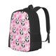 thumbnail image 1 of Easygdp Funny Panda Draws A Heart Mochila de Gran Capacidad Minimalista Ideal para Escuela, Viajes y Uso Diario, 1 of 6