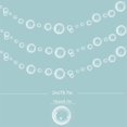 thumbnail image 3 of 2M Bubble Flag Telones de fondo 3D Floating Kids Birthday Party Supplies (Blanco), 3 of 3