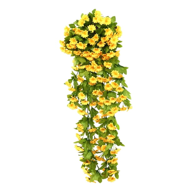Flores Artificiales para la Decoración Flores Colgantes, Decoraciones Artificiales, Imitaciones de Seda, Imitaciones de Plantas Colgantes, Flores Artificiales Colgantes