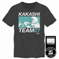 thumbnail image 6 of Naruto Shippuden Kakashi Team 07 Men's Charcoal T-shirt-Medium, 6 of 7