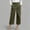 Army Green, variant on Straight Leg Leggings for Women Tummy Control No Front Seam High Waisted Stretch Wide Leg Yoga Pants Daily Pilates Gym Workout Casual Trousers Black M