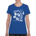 thumbnail image 2 of Officially Licensed Tootsie Roll Retro Advertisement Women's T-shirt, 2 of 3