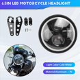 thumbnail image 4 of LED Motorcycle Headlight HiLo head light lamp Bulb DRL, 4 of 5