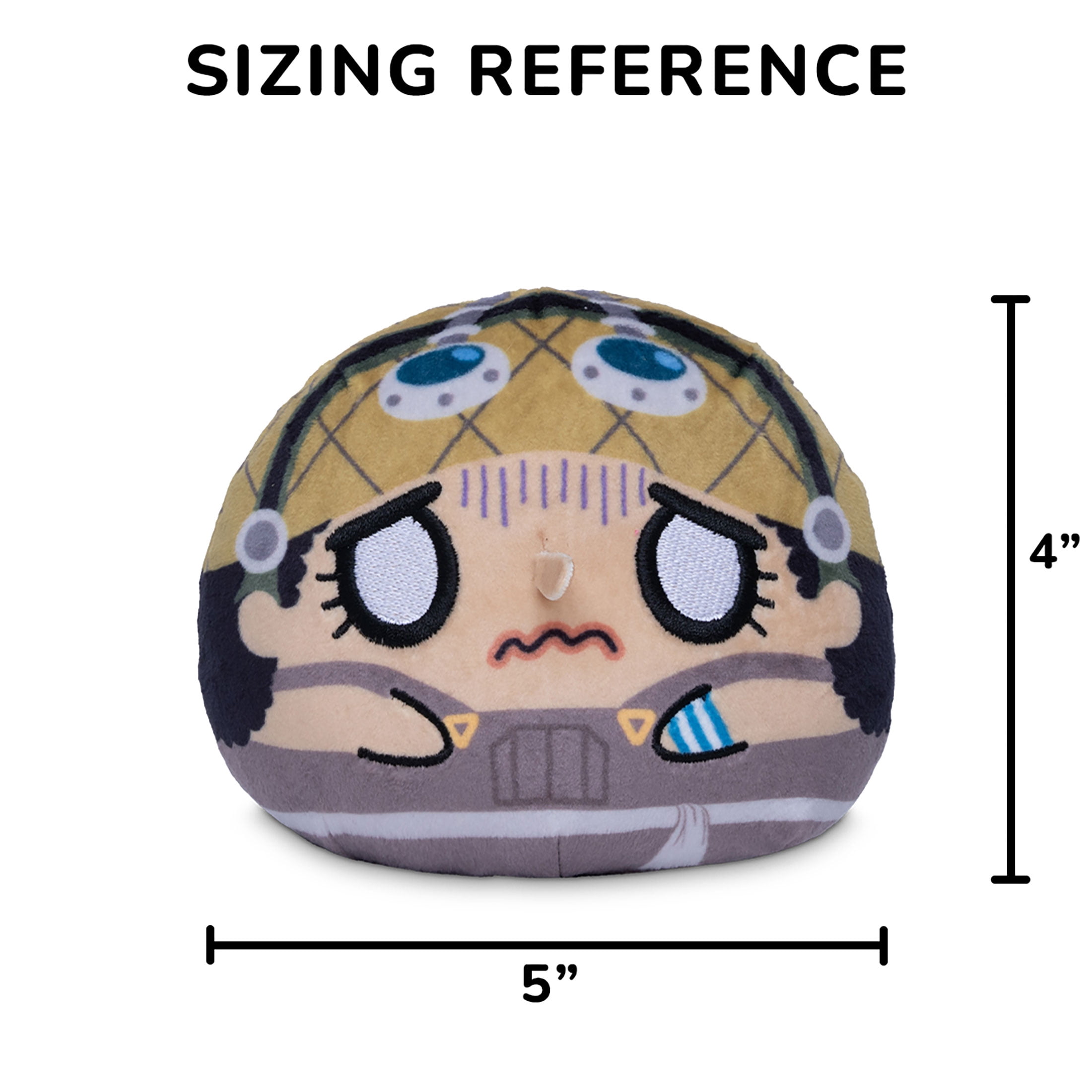 TeeTurtle x One Piece Usopp Reversible Plushies Walmart Exclusive