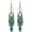 blue 2, variant on Bohemian style earrings,Crystal Beaded Tassel Earring Long Beaded Dangle Earring Fringe Hook Earring for Women Bridal Wedding