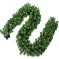 thumbnail image 2 of Nilvkv Artificial Christmas Garlands,8.9ft Green Rattan with Green Fruit Decorations for Home Stairs Fireplace Front Porch Door Display Indoor Outdoor Christmas Decor, 2 of 6