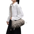 thumbnail image 3 of Bolso Acolchado Con Lazo para Mujer Mano Hombro Burbujas Gran Capacidad, 3 of 9