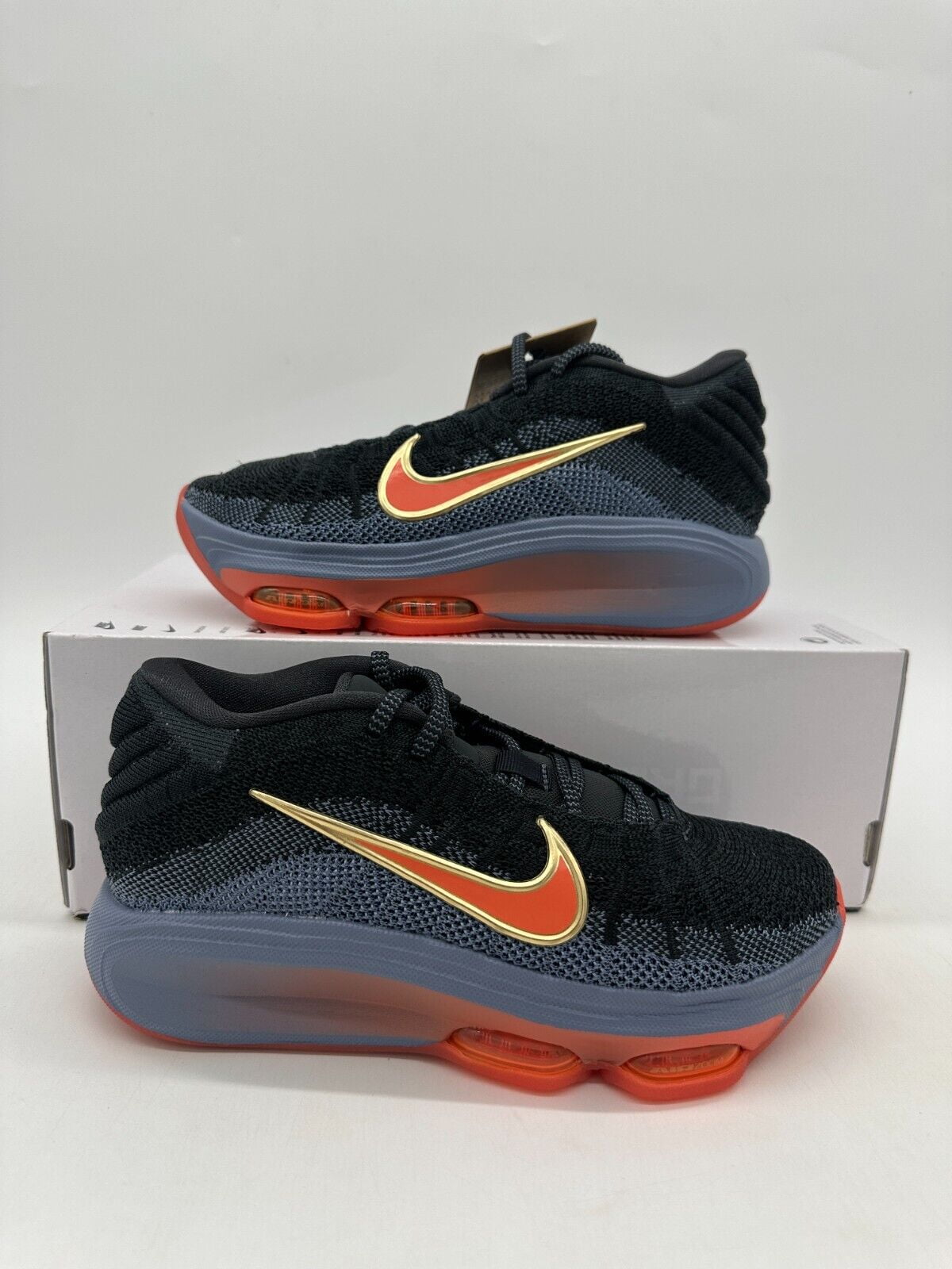Nike Women's Air Max Plus Tiempo Black White Running Shoes, from