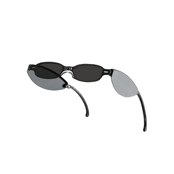 Gafas de sol plegables Yinane Cómodas Gafas plegadas para Fiestas Ciclismo al aire libre Negro