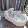 thumbnail image 1 of Bañera Plegable Para Bebé, Bañera Inflable Portátil Para Niños Pequeños Con Bomba De Aire Integrada Para Recién Nacidos Y Bebés, 1 of 7