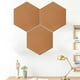 thumbnail image 2 of Monstrate Tablero de mensajes hexagonal para Hotel en casa, placa de notas de madera extraíble autoadhesiva, tableros de chinchetas para Decoración del hogar 50 Piezas Chinchetas, 2 of 6