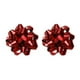 thumbnail image 2 of Juego de 2 Cajas de Regalo con Cinta Decorativa y Flores | Adornos de Lazo de Pvc Mate En Forma de Estrella de 12 Cm de Diámetro | Accesorios Festivos En Rojo y Dorado para Navidad, Año Nuevo y Cumpl, 2 of 6