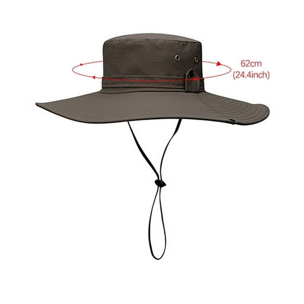 QTBIUQ Men Sun Cap Fishing Hat Quick Dry Outdoor UV Protection Cap 