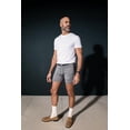 thumbnail image 5 of SAXX Underwear Co. Men's Ultra Super Soft Boxer Brief Fly, Spacedye Heather-Grey, Medium, 5 of 8