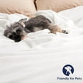 thumbnail image 3 of PHF Fleece King Blanket, Fuzzy Soft Lightweight Blankets for Bed, Sofa, Suitable for All Season, White, 108x90 inches, 3 of 7